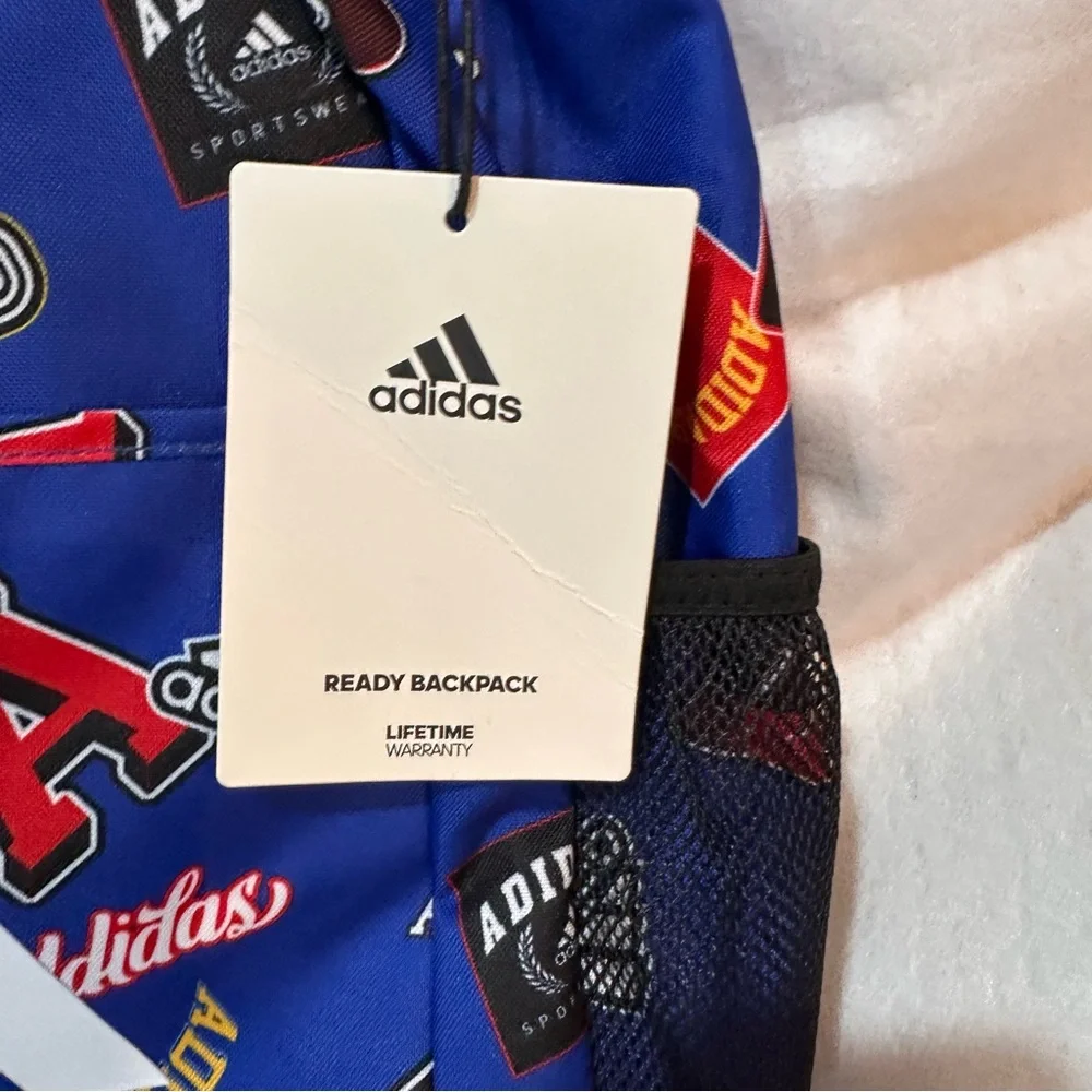 Adidas Blue Backpack